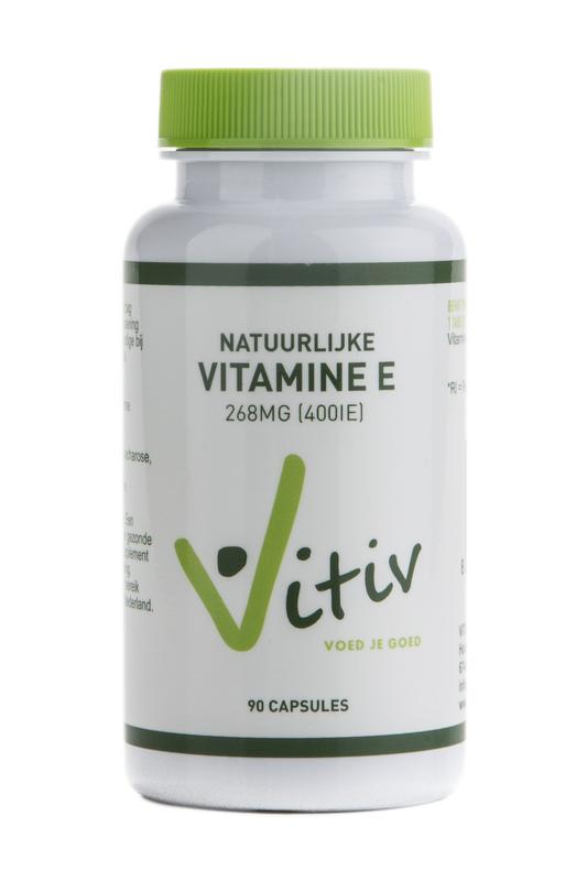 Vitiv Vitamine E400  90.00 Capsules