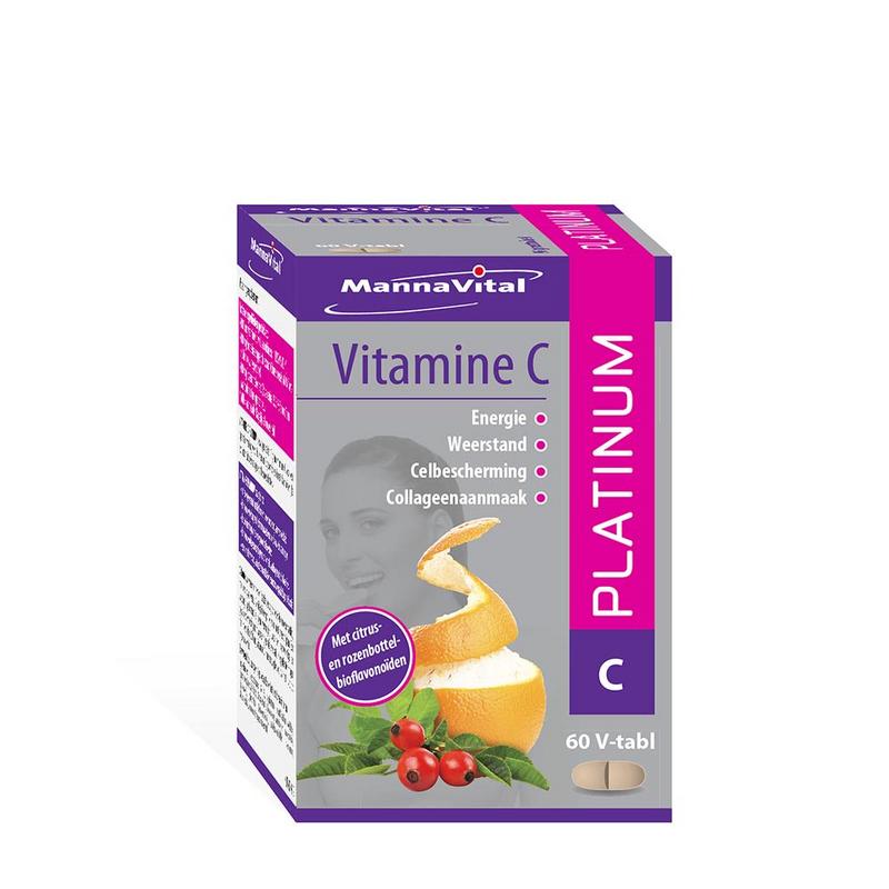 Mannavital Vitamine C platinum 60 Tabletten