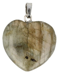 Ruben Robijn Edelsteen harthanger 20mm labradoriet 1 Stuks