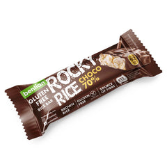 Benlian Rocky rice choco 70% bar glutenvrij 18 Gram