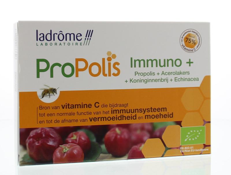 Ladrome Propolis immuno+ 10ml bio 20 Ampullen