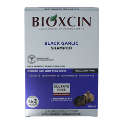 Bioxcin Shampoo zwarte knoflook 300 Milliliter