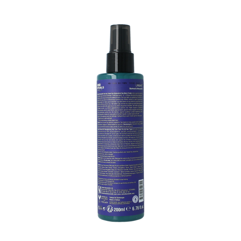 Urban Care Kind rituals quinoa & almond haircare tonic 200 Milliliter