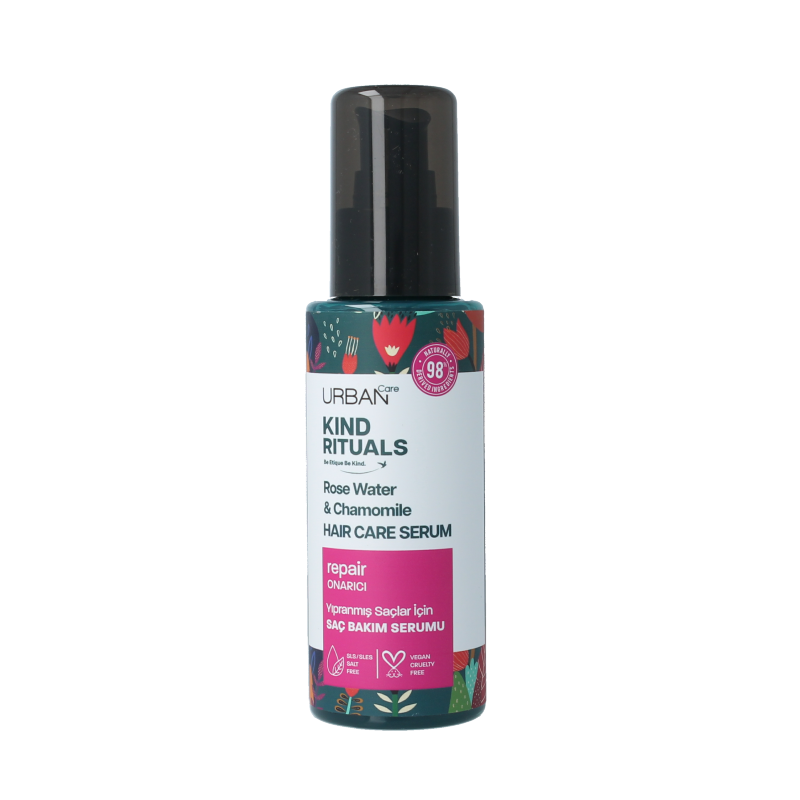 Urban Care Kind rituals rose water chamomile hair serum 100 Milliliter