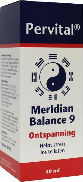 Pervital Meridian balance 9 ontspanning 30 Milliliter