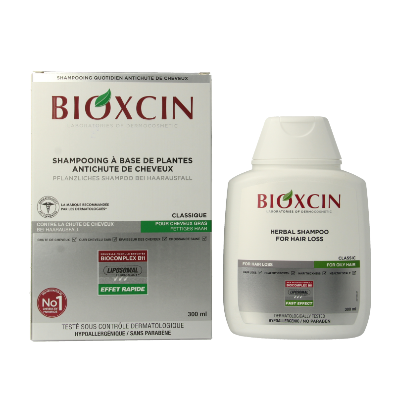Bioxcin Shampoo vet haar 300 Milliliter