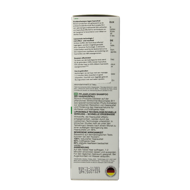 Bioxcin Shampoo vet haar 300 Milliliter