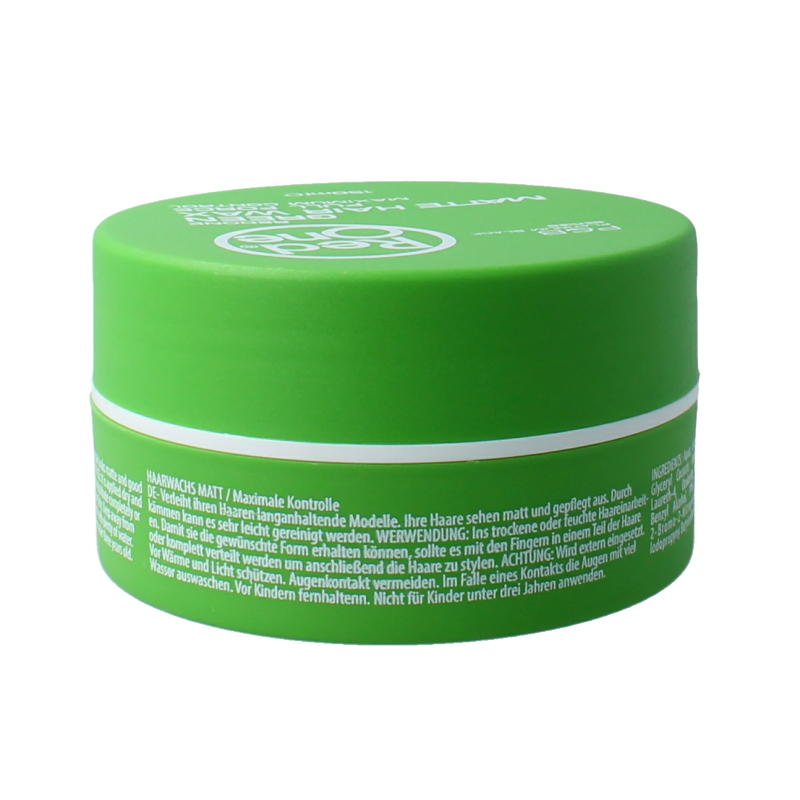 Red One Haarwax green matte wax 150 Milliliter