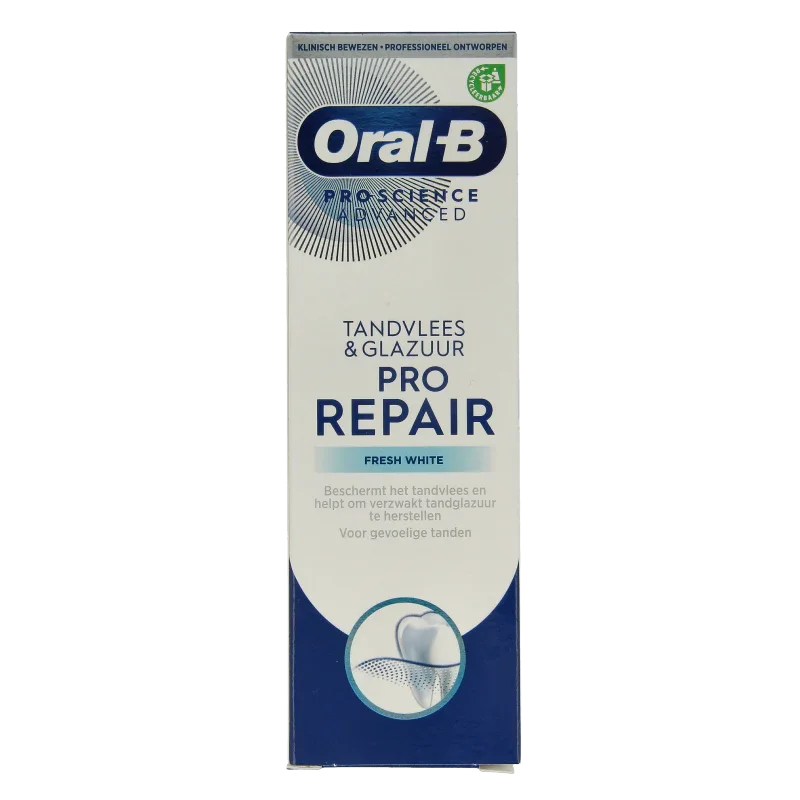 Oral B Pro-Science advanced repair whitening tandpasta 75 Milliliter
