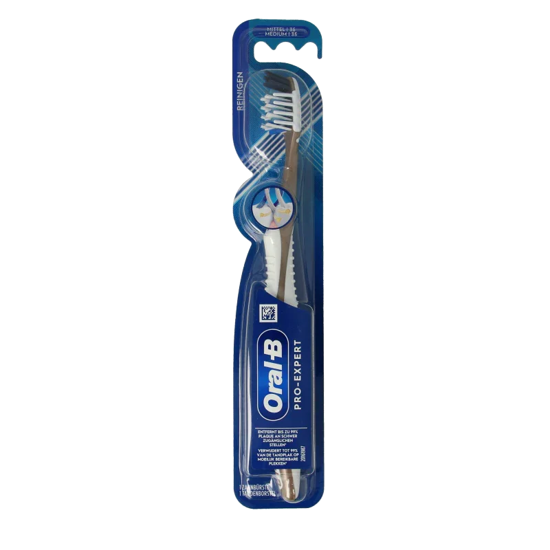 Oral B Pro-Expert cross action tandenborstel clean medium 1 Stuks