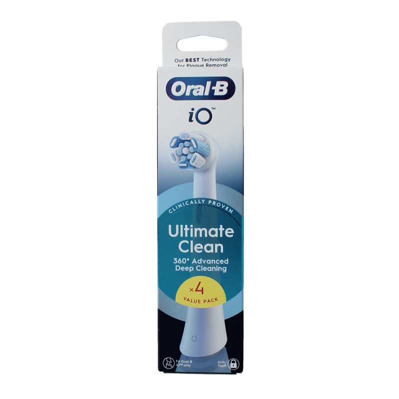 Oral B Opzetborstels ultimate clean 4 Stuks