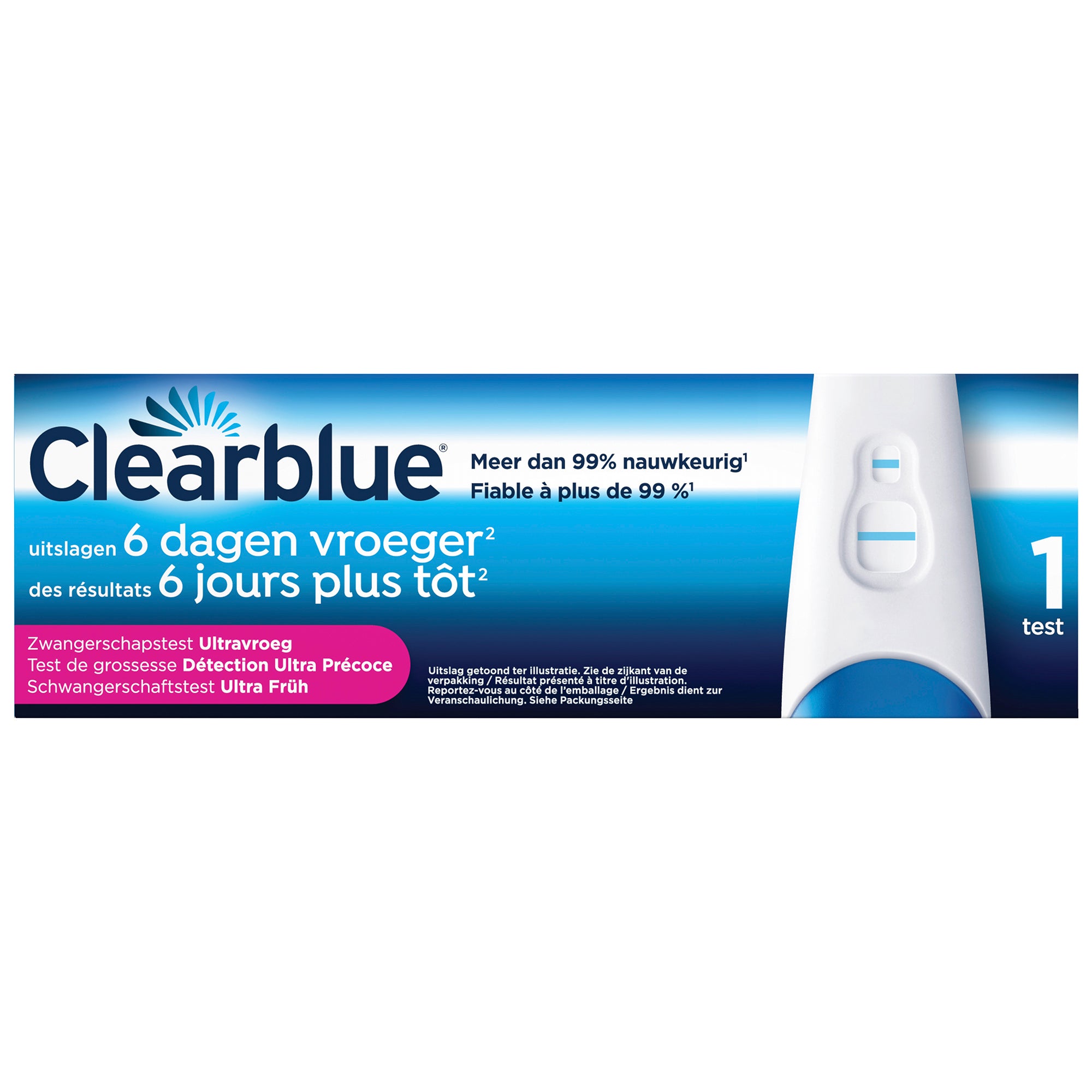 Clearblue Ultra vroeg 1 Stuks