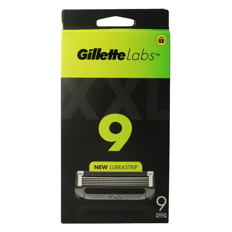 Gillette Labs navulmesjes 9 Stuks