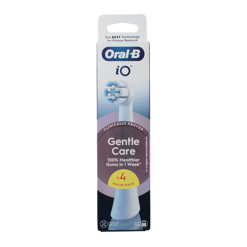 Oral B Opzetborstel IO gentle care 4 Stuks