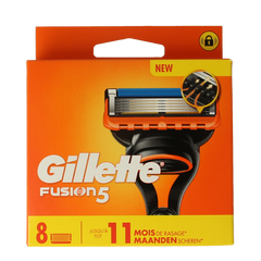 Gillette Fusion manual blades 8 Stuks
