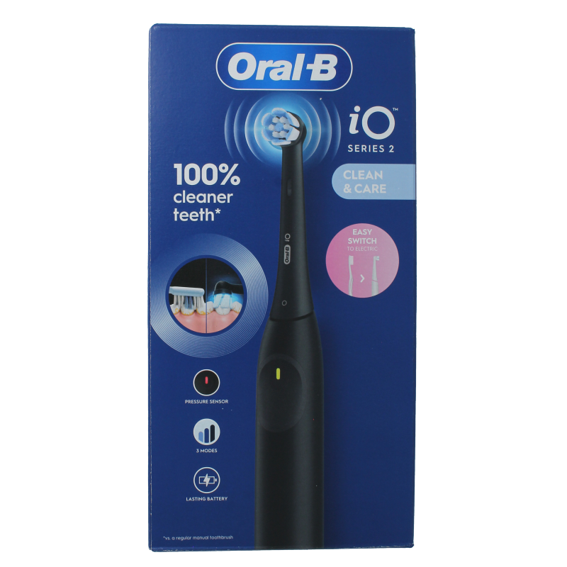 Oral B Elektrische tandenborstel IO2 Black 1 Stuks
