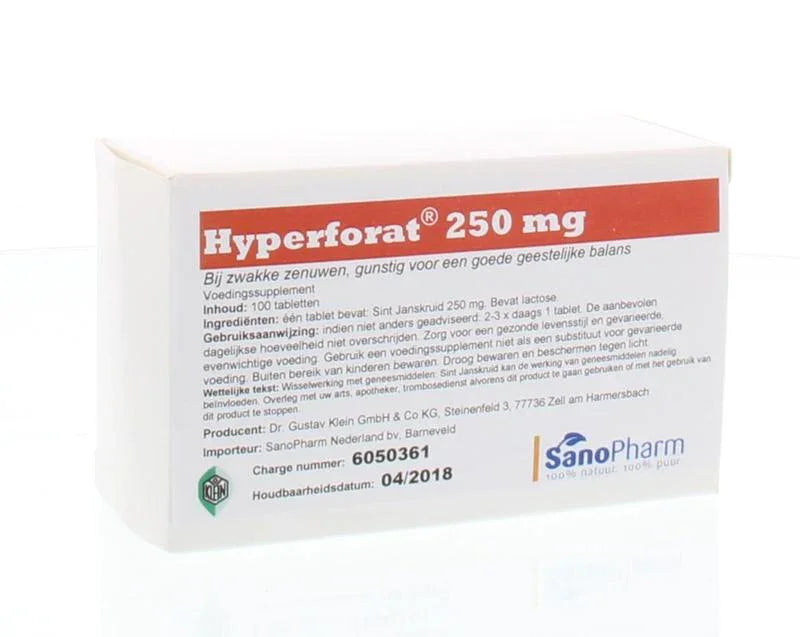Dr. Klein Hyperforat 250mg 100 Tabletten