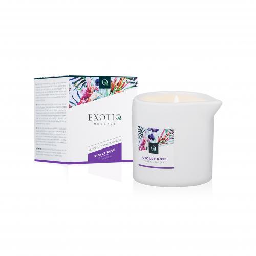 Exotiq Massagekaars violet rose 60.00 Gram