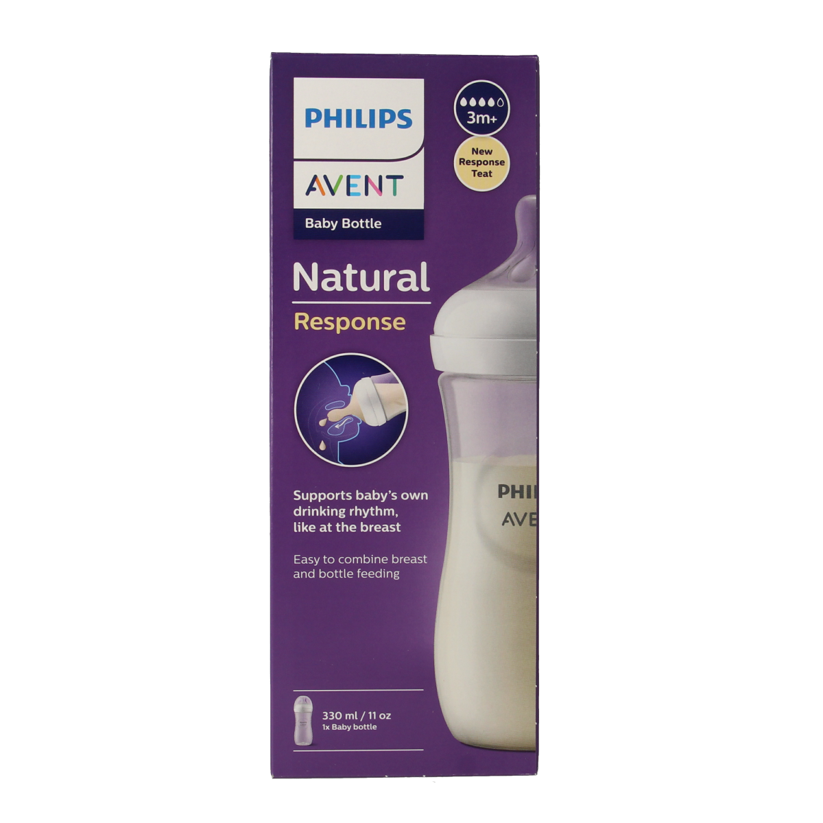 Avent Natural voedingsfles 330.00 Milliliter