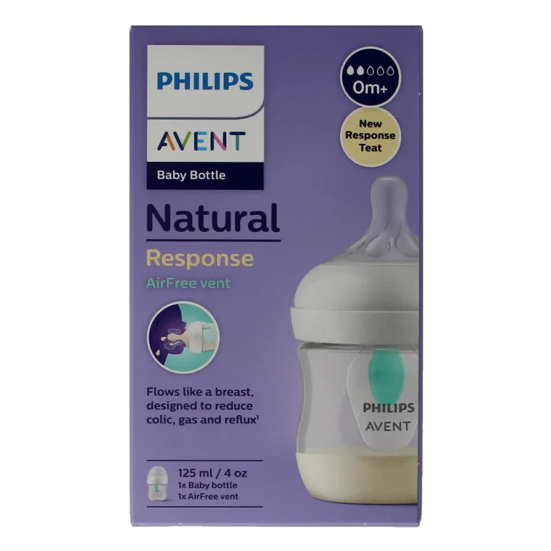 Avent Natural airfree voedingsfles 125 Milliliter