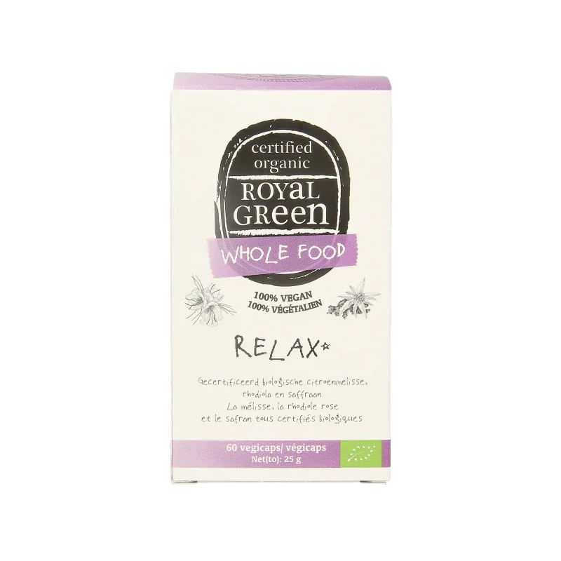 Royal Green Relax bio 60 Vegetarische capsules