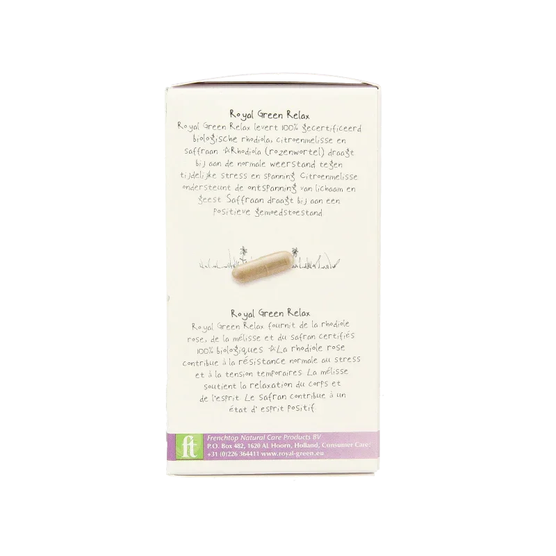 Royal Green Relax bio 60 Vegetarische capsules