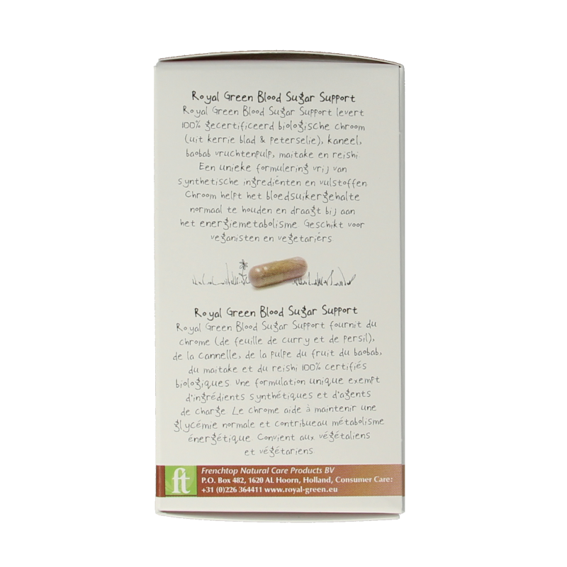 Royal Green Blood sugar support bio 60 Vegetarische capsules