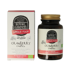 Royal Green Cranberry complex bio 60 Vegetarische capsules