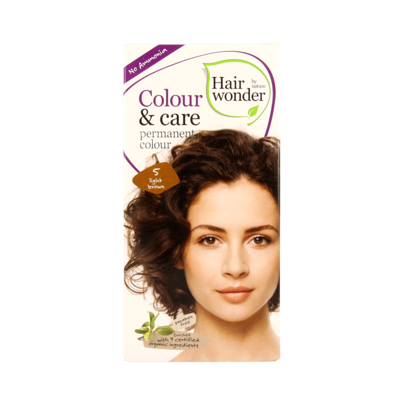 Hairwonder Colour & Care 5 light brown 100 Milliliter