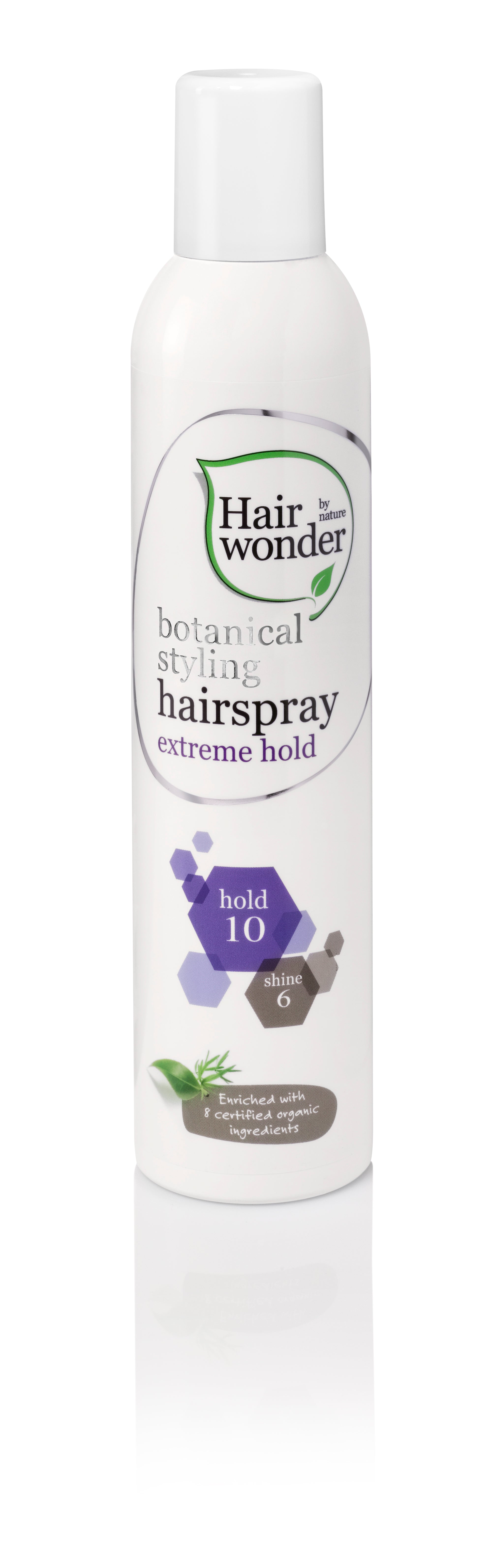 Hairwonder Botanical styling hairspray extra hold 300 Milliliter