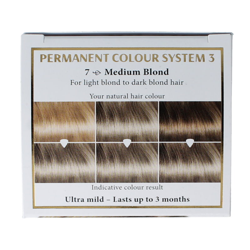 Henna Plus Long lasting colour 7 medium blond 100 Milliliter