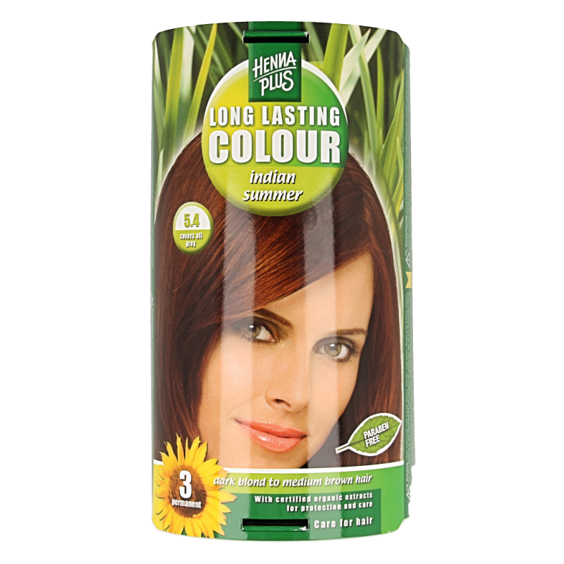 Henna Plus Long lasting colour 5.4 indian summer 100 Milliliter
