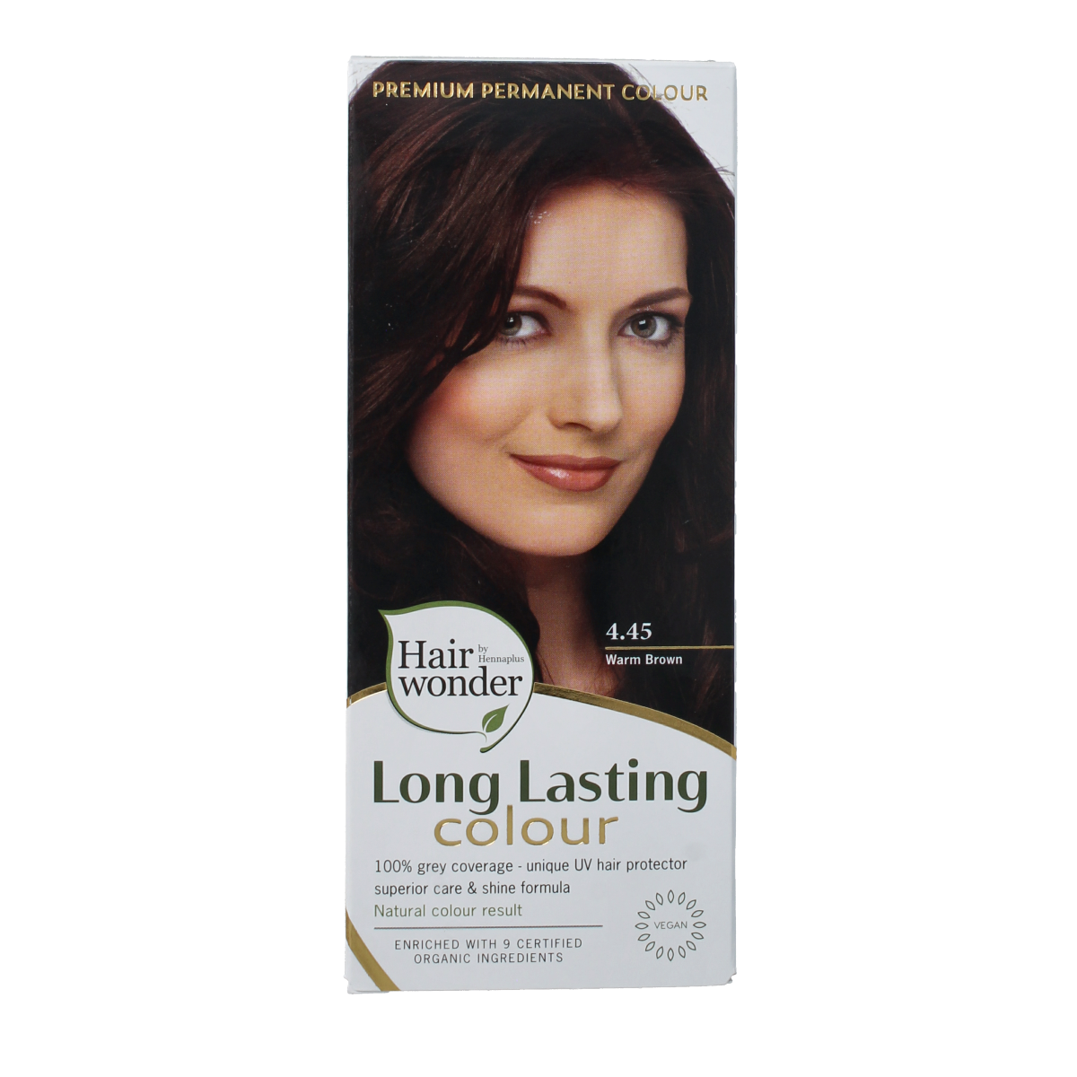 Henna Plus Long lasting colour 4.45 warm brown 100.00 Milliliter