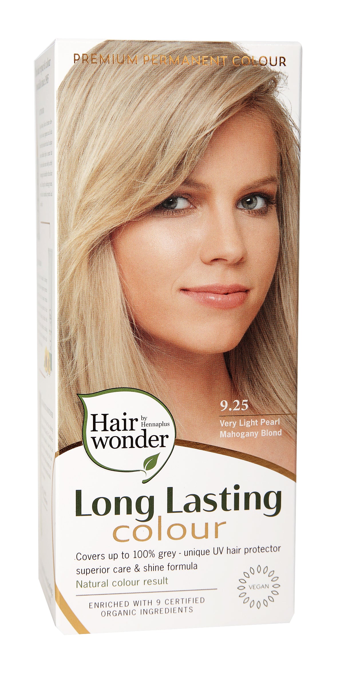 Hairwonder Long lasting colour very light pearl mah blond 9.2 100.00 Milliliter