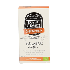 Royal Green Turmeric complex bio 60.00 Vegetarische capsules