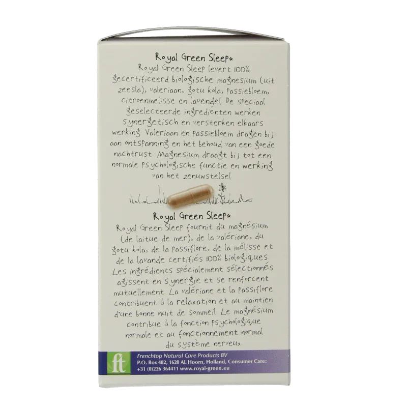 Royal Green Sleep bio 60 Vegetarische capsules