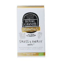 Royal Green Stress & energy multi bio 60 Vegetarische capsules