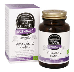 Royal Green Vitamine C complex bio 60.00 Vegetarische capsules