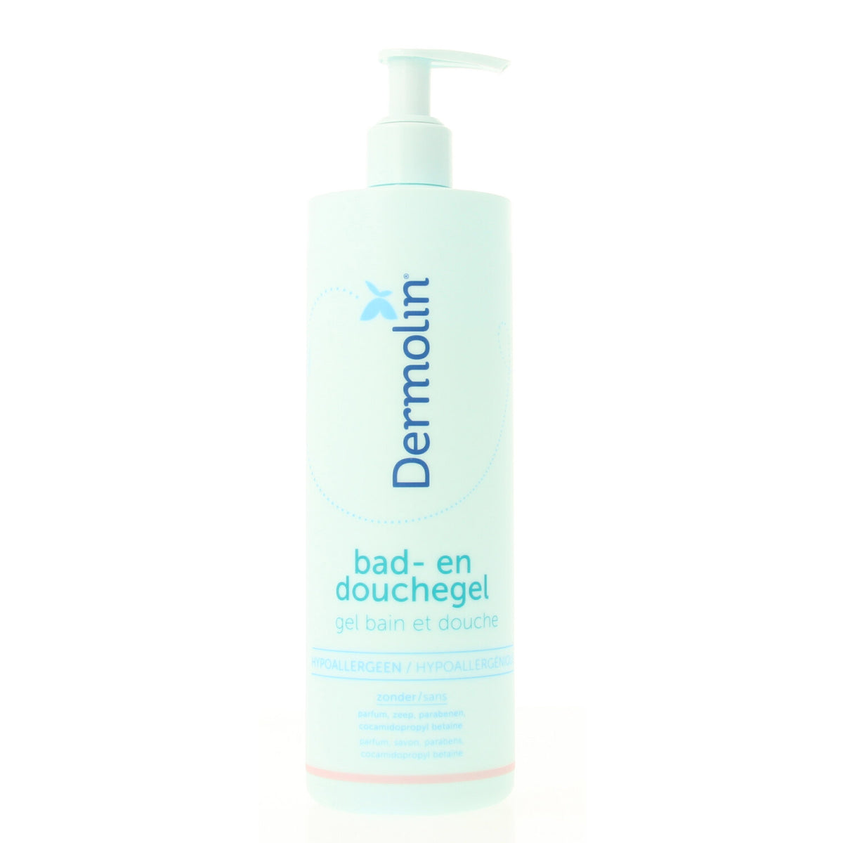 Dermolin Bad en douchegel CAPB vrij 400.00 Milliliter
