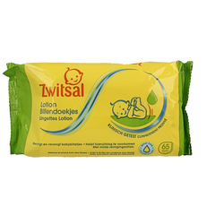 Zwitsal Billendoekjes lotion 65 Stuks