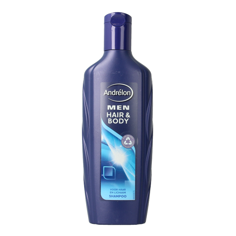 Andrelon Shampoo men hair & body 300 Milliliter