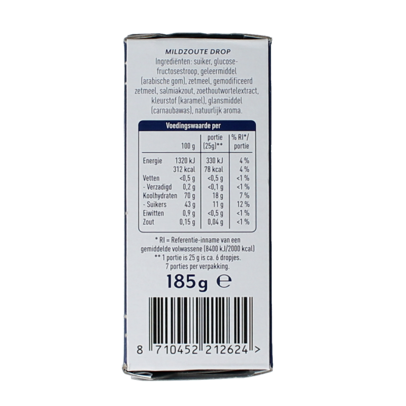 Oldtimers Hindelooper ruitjes 185 Gram