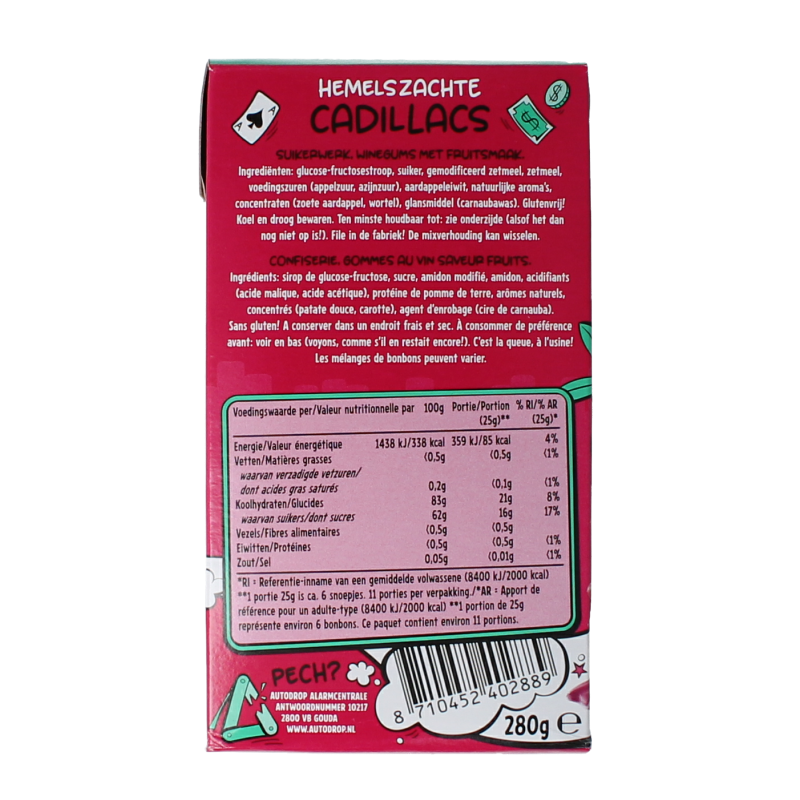 Autodrop Cadillacs vegan 280 Gram