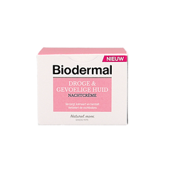 Biodermal Nachtcreme droge en gevoelige huid 50.00 Milliliter