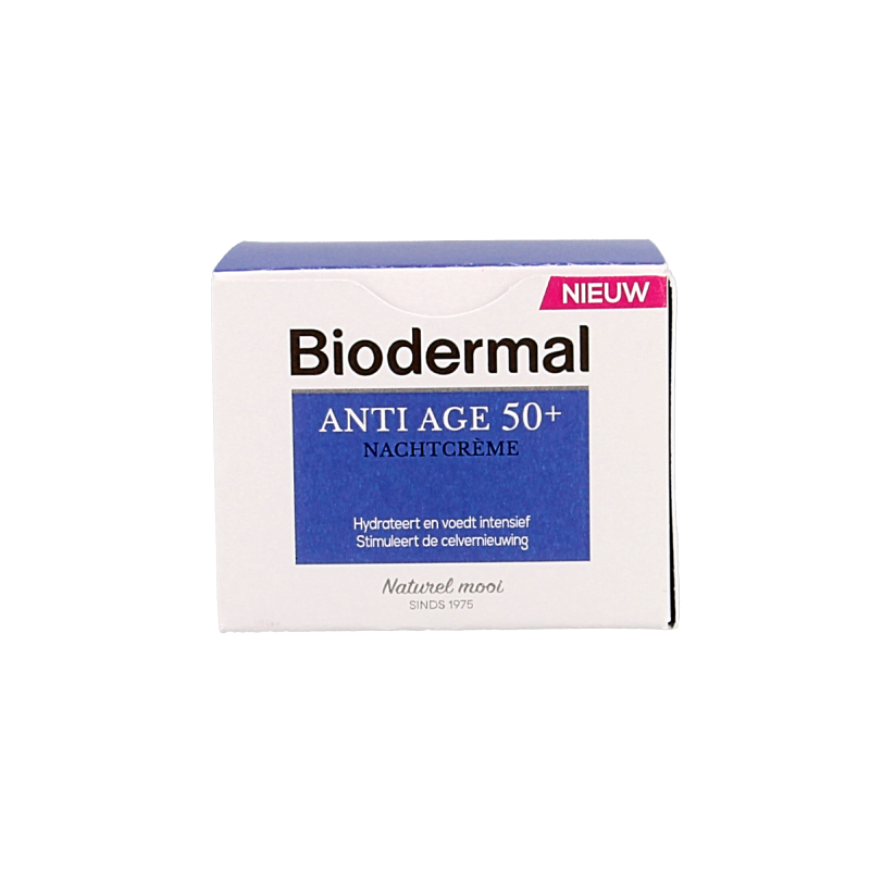 Biodermal Nachtcreme anti-age 50+ 50 Milliliter
