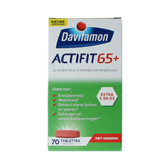 Davitamon Actifit 65+ 70.00 Tabletten