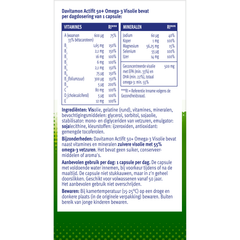 Davitamon Actifit 50+ omega 3 90.00 Capsules