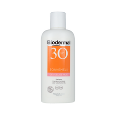 Biodermal Zonnemelk gevoelige huid SPF30 200.00 Milliliter