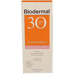 Biodermal Zonnemelk gevoelige huid SPF30 200 Milliliter