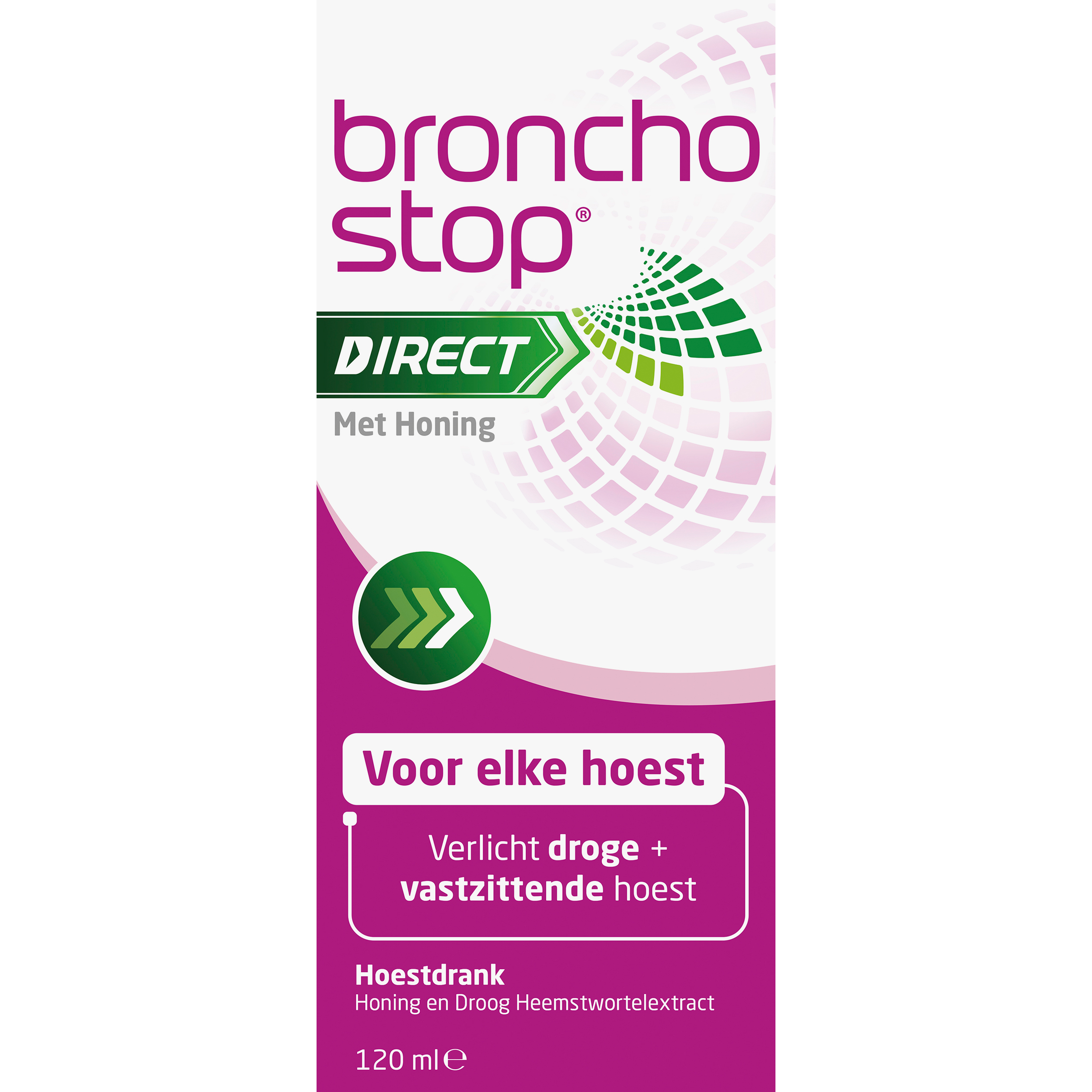 Bronchostop Hoestdrank direct met honing 120 Milliliter